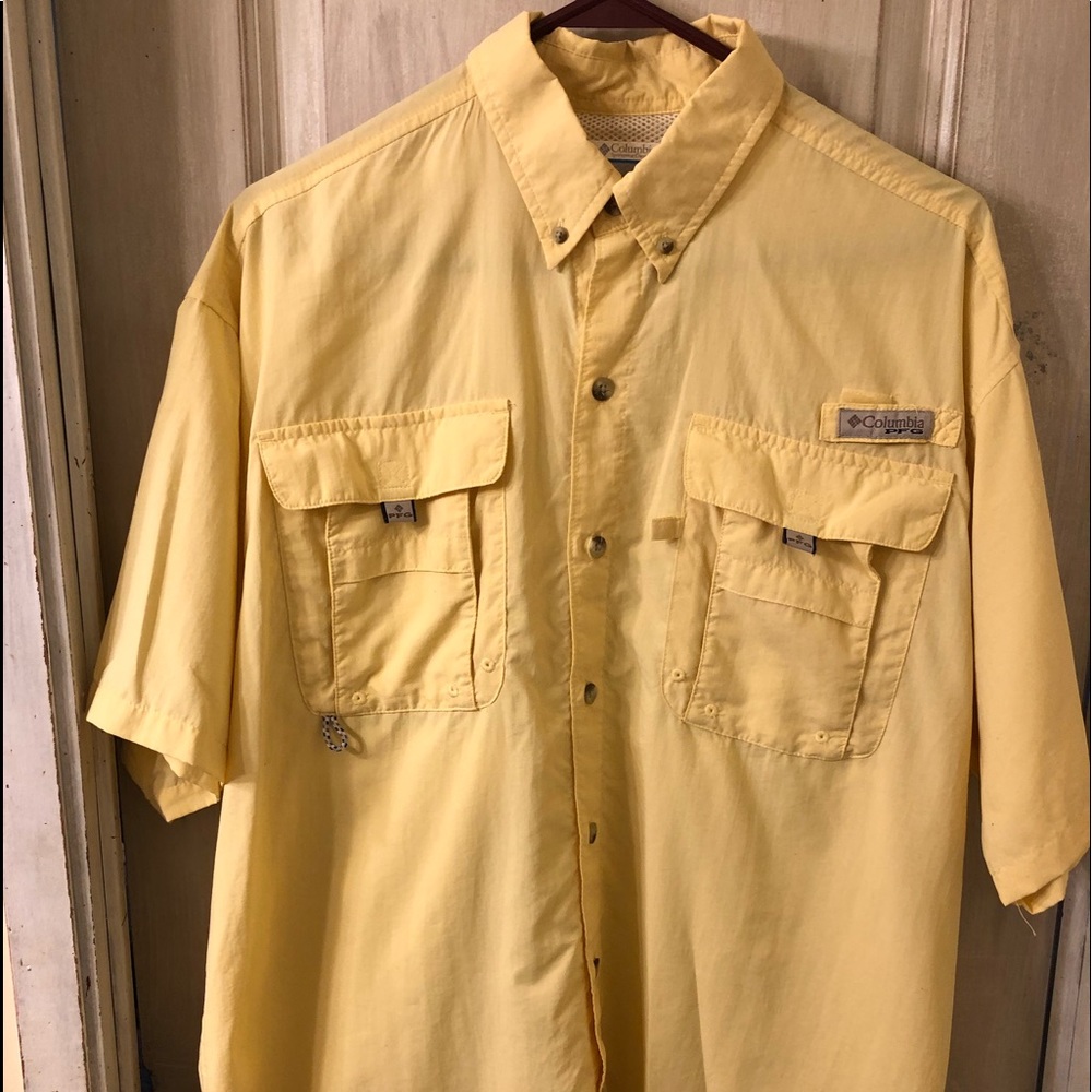 Columbia Men's Fishing Shirt Med worn a few times